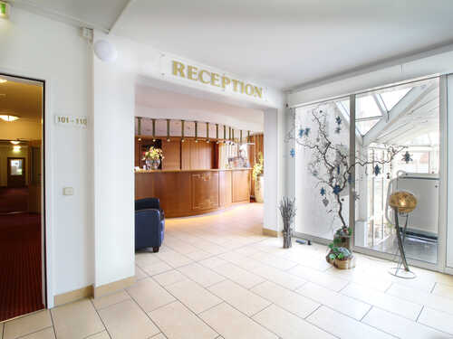 Rezeptionsbereich vom Hotel